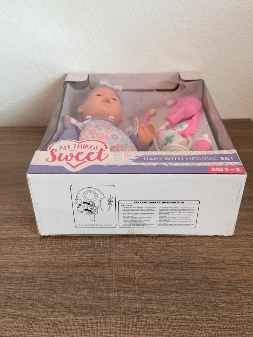 Baby Doll 12" Doctor Play Set Accessories and Outfit New in Box - Picture 8 of 9
